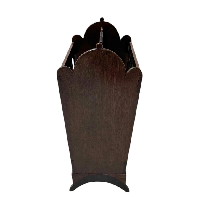 Willem Penaat Art Deco Amsterdam School Magazine Rack for Metz & Co., 1920s